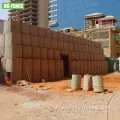 Panier de gabion pour la barrière des inondations murales de défense de l'explosion